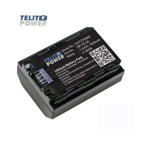 TelitPower baterija Li-Ion 7.4V 1600mAh NP-FZ100 za SONY kameru ( 3154 ) Slike
