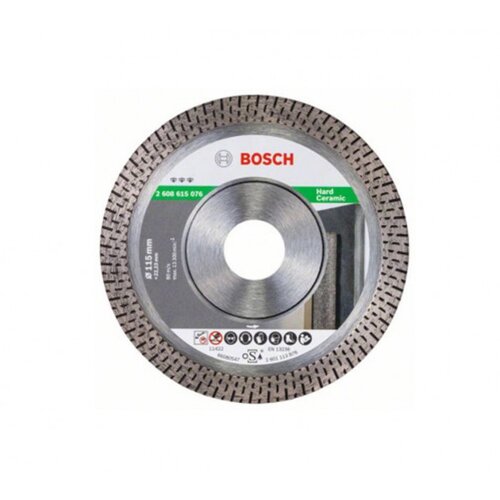 Bosch dijamantna rezna ploča za tvrdu keramiku 115x22,23 Slike