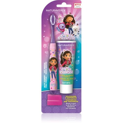 Gabby&amp;#039;s Dollhouse Naturaverde Kids Dental Set set za zobe Slike