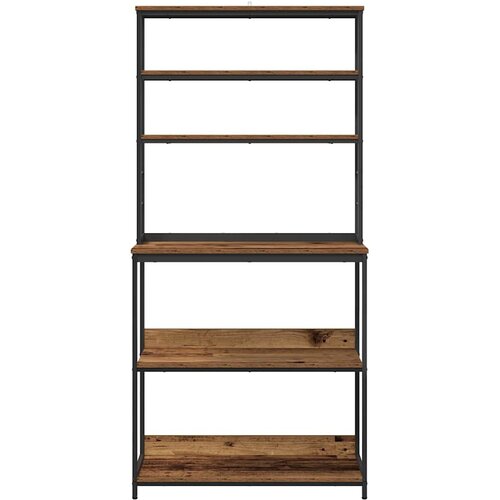  Kuhinjska polica Staro drvo 80 x 40 x 168 cm Konstruirano drvo Slike