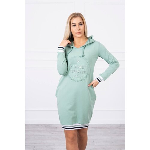 Kesi Dress Brooklyn dark mint Slike