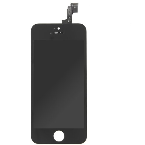 Mps steklo in lcd zaslon za apple iphone se, črno Slike