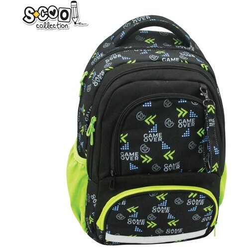 Scool Ranac ergonomski Game over urban 31*16*42cm SC2968 Slike