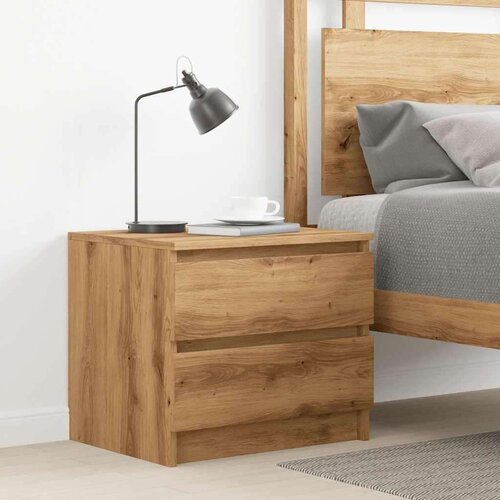 VidaXL Noćni ormarić Artisan hrast 50x40x43,5 Slike