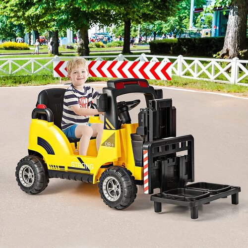 Lean Toys Otro&amp;scaron;ki viličar WH101 rdeča Slike