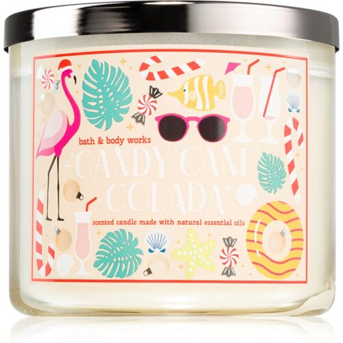 Bath & Body Works Candy Cane Colada mirisna svijeća 411 g Cijene