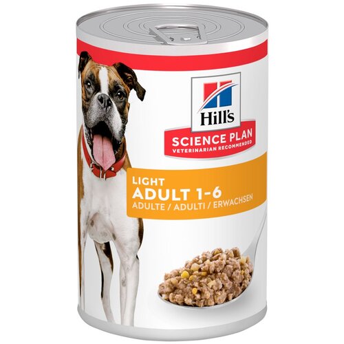 Hill’s Science Plan Adult 1-6 Light s piletinom 6 x 370 g - 6 x 370 g Cijene