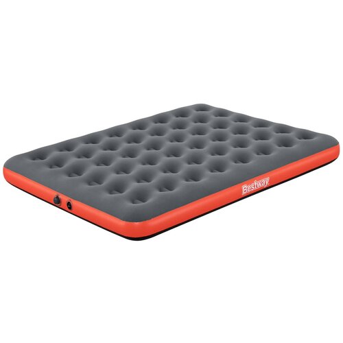 Bestway Zračni madrac 2-osobni 203 x 152 x 22 cm Siva i Crvena Slike