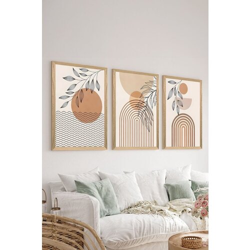 Wallity dekorativna slika Artsycllct6, 33x48cm, 3 dela Slike