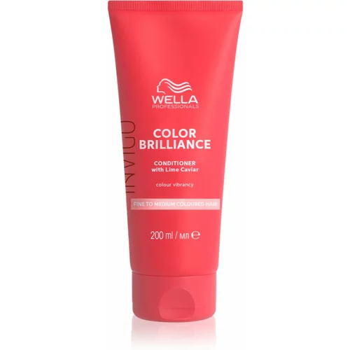 Wella Professionals Invigo Color Brilliance balzam za zaščito barve za tanke do normalne lase 200 ml