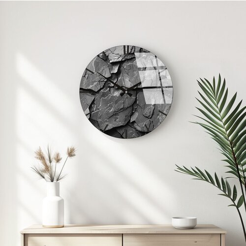 Wallity Dekorativni zidni sat Huhu328, 40x40 cm Cene