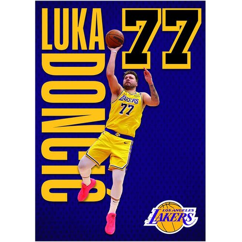  Zvezek A4, Luka Dončić, mali karo, 54 listov, sortirano Slike