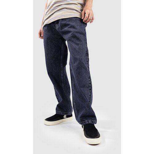 Blue Tomato Dye Relaxed Kavbojke purple Cene