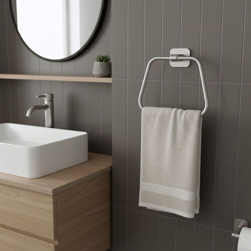 REA Bath Kupaonska vije&amp;scaron;alica 5910 Nico Brush Nickel Slike