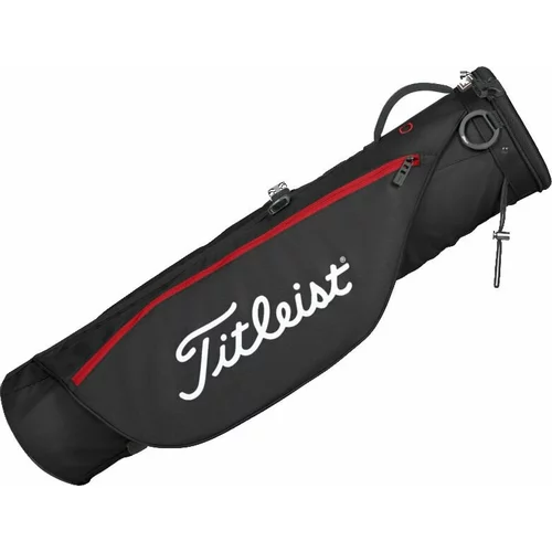 Titleist Carry Bag Black/Black/Red Golf torba