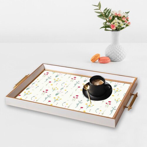Aberto Design Poslužavnik TPB9789 50 x 29 x 3.5 cm, Šareni Cene