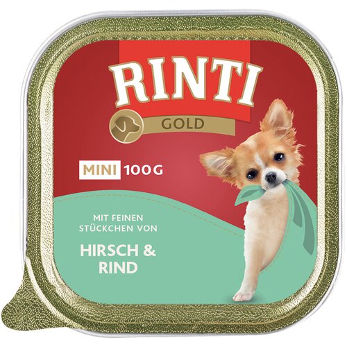 Rinti Gold Mini 6 x 100 g - Jelen i govedina Slike