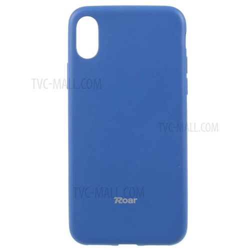  Gumijasti / gel etui Roar Jelly Case za Apple iPhone X / iPhone XS (5.8") - modri Cene