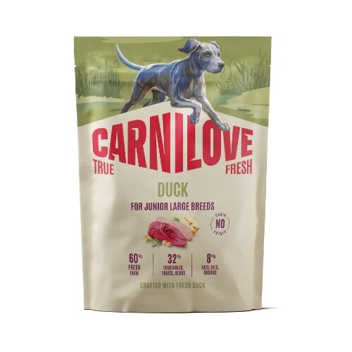 Carnilove Dog True Fresh Junior Large, briketi - raca 1,5 kg Cene