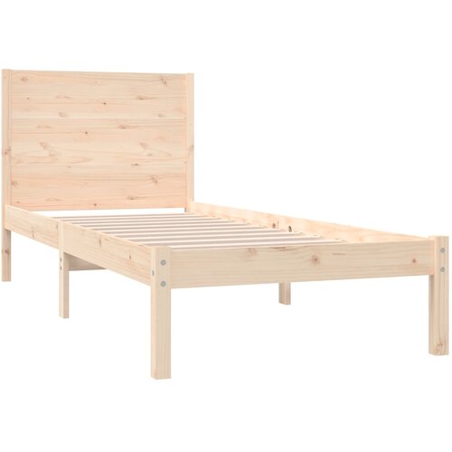  Okvir za krevet od masivnog drva 75 x 190 cm jednokrevetni Slike