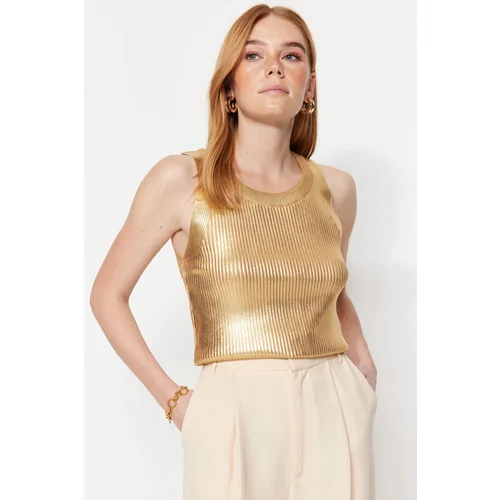 Trendyol Blouse - Gold - Regular fit