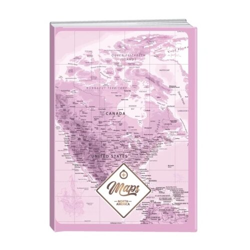 Play premium sveska 96 lista maps - odaberite motiv a4 karo severna amerika ( B2C04572 ) Cene