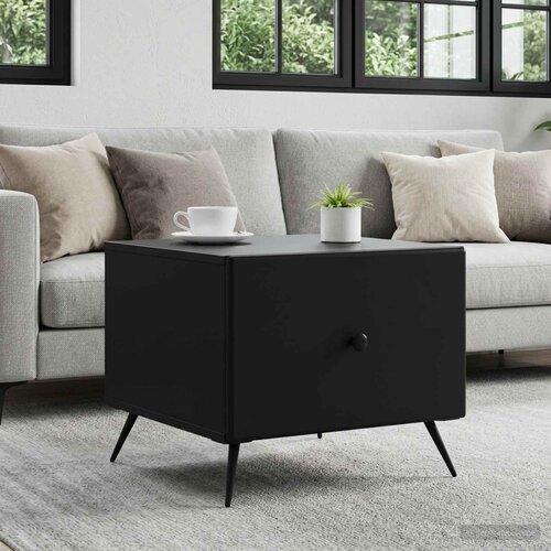  Kava Stol Crna 49 x 50 x 40 cm Konstruirano drvo Cijene