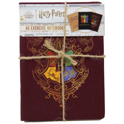 Blue Sky Harry Potter - A6 Notebooks 3PK - Colorful Crest Cene