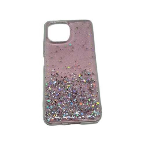 Onasi silikonski ovitek z ble&amp;scaron;čicami sparkle za xiaomi 11T / 11T pro - roza Slike