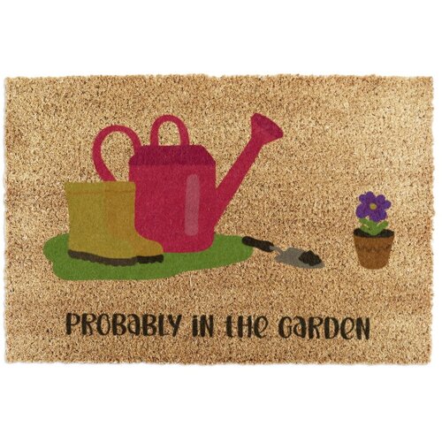 Artsy Doormats Otirač od kokosovih vlakana 40x60 cm Probably in the Garden &amp;ndash; Slike