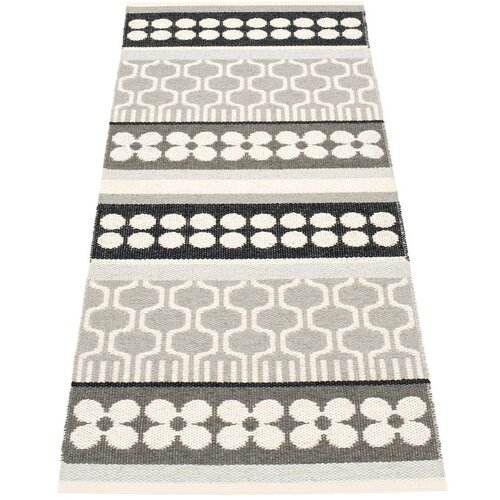 Pappelina Siv/kremno bel zunanji in notranji tekač 70x180 cm Asta Warm Grey – Cene