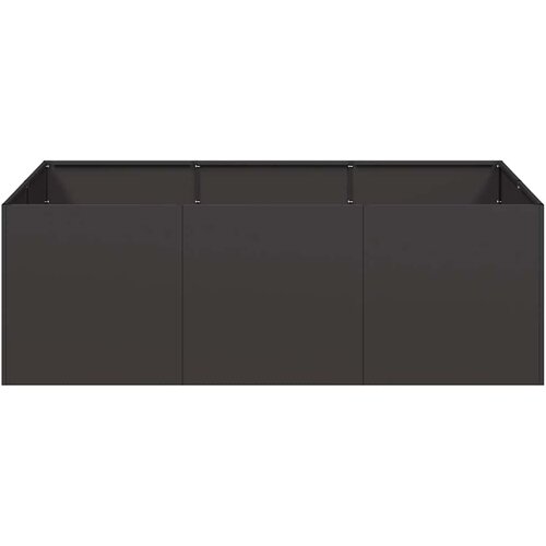  Sadilica crna 120x80x40 cm od čelika Slike