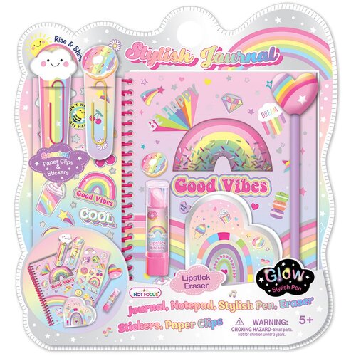 Hot Focus set stilski dnevnik Rainbow Cijene