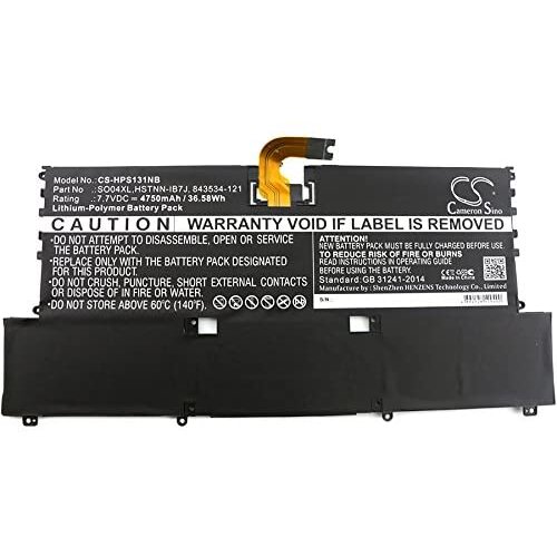 VHBW Baterija za HP Spectre 13-V / Spectre Pro 13 G1, Tip 2, 4750 mAh Slike