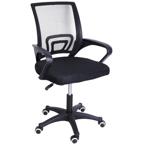 Biro time Chaise, radna stolica, crna, 61x51x(81-94)cm Cene
