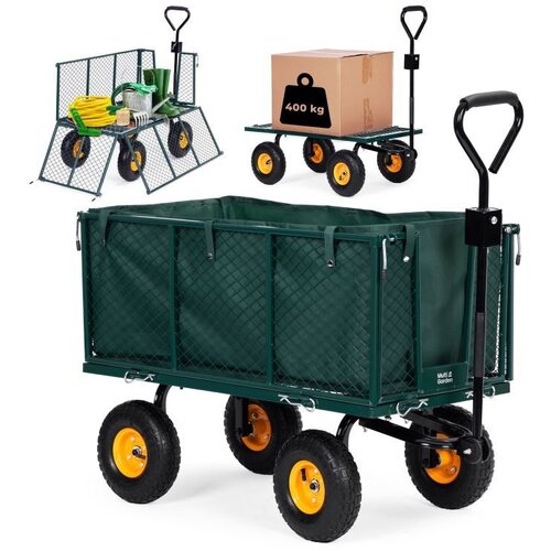 MULTIGARDEN Baštenska transportna kolica za traktor, nosivosti do 400 kg, Slike