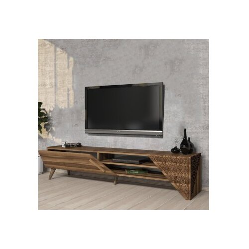 Hanah home tv polica beril 2 walnut Cene