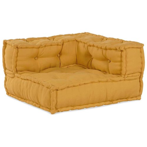  Modularna sofa 4 pcs Žuta Tkanina Slike