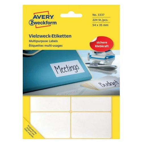 Avery Zweckform Etikete za označevanje 54 x 35 mm