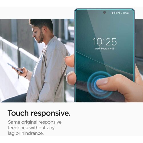 Spigen GLASS KALJENO STEKLO TR EZ FIT HD 2 kosa. AGL09082 ZA GALAXY S25 ULTRA CLEAR Slike