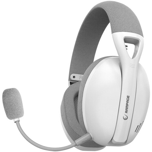 Rampage slušalke crack H11 bele/sive z mikrofonom wireless 2.4G bluetooth, (21358059) Cene