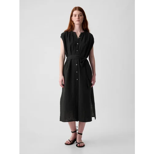 GAP Muslin Midi Dress - Women's