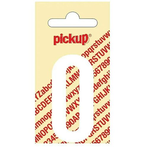  Nalepka Pickup (Motiv: O, bele barve, višina: 60 mm) Cene