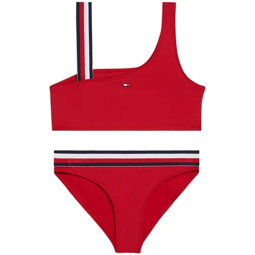 Tommy Hilfiger Bikini mornarska / rdeča / bela