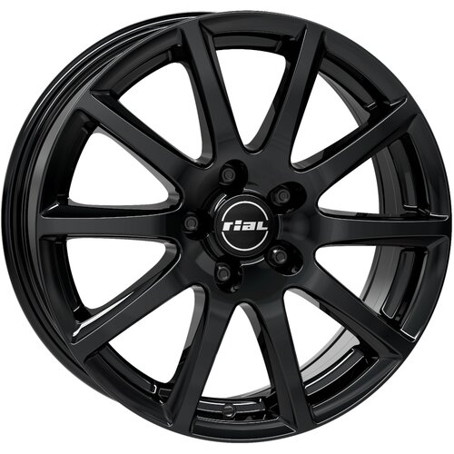 RIAL A18 5x114,3 ET39 7,5x18 MILANO črna 70,1 (Chrysler, Citroen, Dacia, Dodge, Fiat, Ford, Honda, H Cene