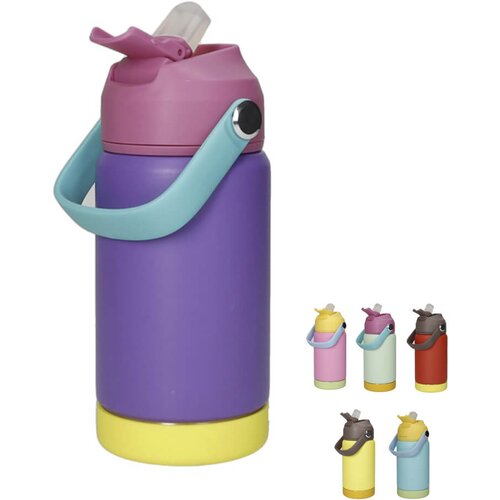 Brandani Otro&scaron;ka termo steklenica Funny 400ml / več barv / inox, silikon, (5000199426) Cene