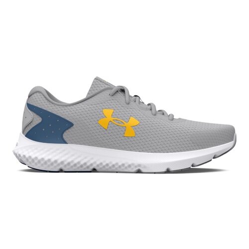 Under Armour UA Charged Rogue 3 Running Shoes, Mod Gray/Varsity Blue/Gold - 43, (21582436) Cene