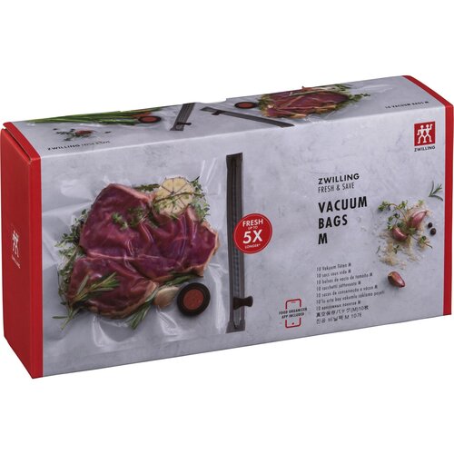 Zwilling Fresh&amp;amp;Save Vacuum Bag Set M 10 pcs. Slike