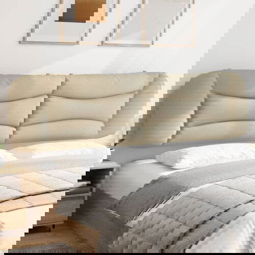 The Living Store Vzglavna stranica krem 200 cm blago - Vzglavna Stranica, (21659179) Cene