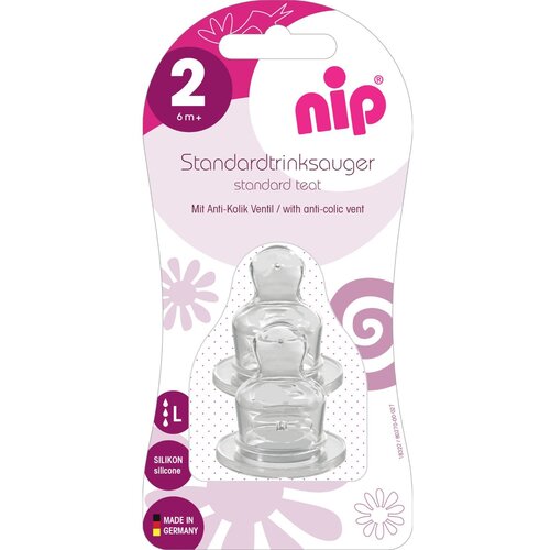 Nip cucla ventilom protiv grčeva silikon 2L 2 kom Slike
